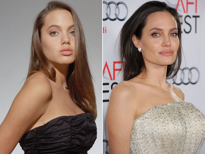 Angelina Jolie avant apres